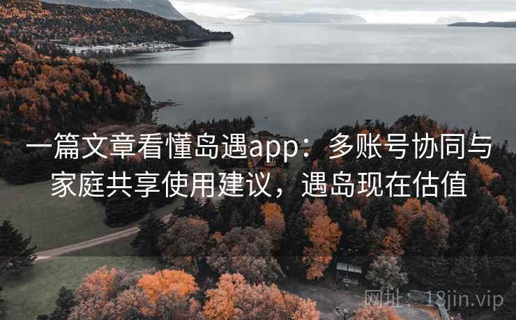 一篇文章看懂岛遇app：多账号协同与家庭共享使用建议，遇岛现在估值