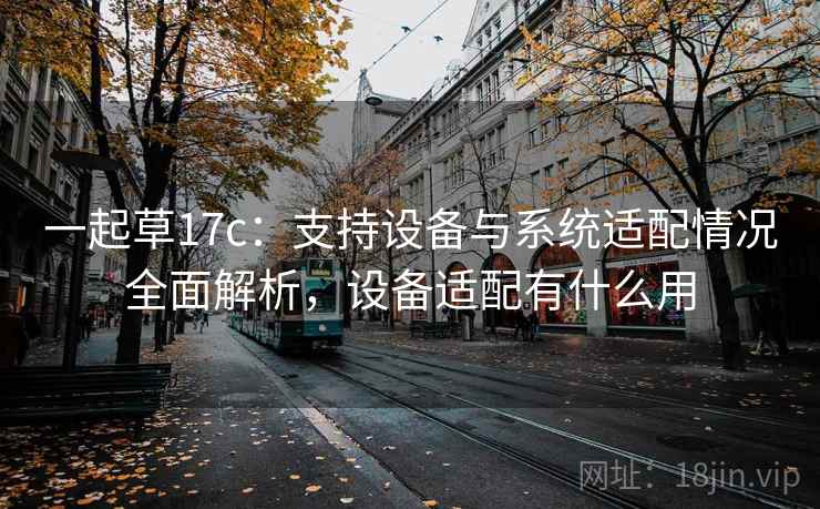 一起草17c：支持设备与系统适配情况全面解析，设备适配有什么用