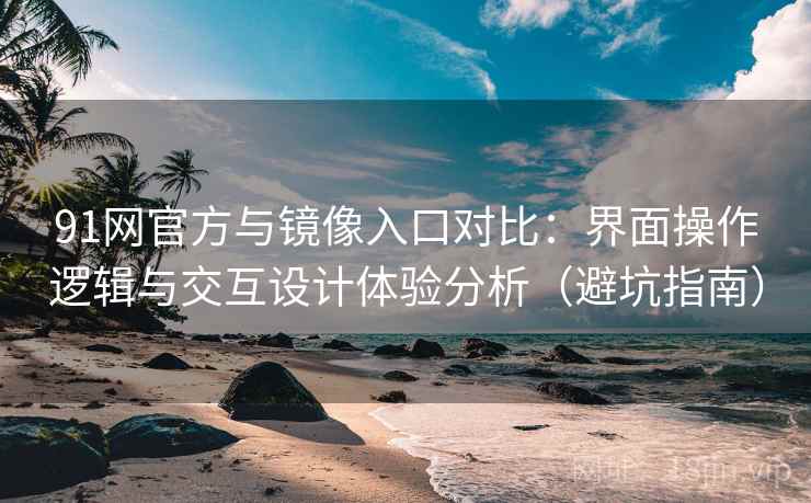 91网官方与镜像入口对比：界面操作逻辑与交互设计体验分析（避坑指南）