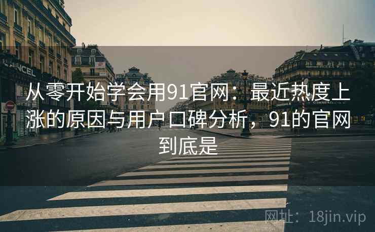 从零开始学会用91官网：最近热度上涨的原因与用户口碑分析，91的官网到底是