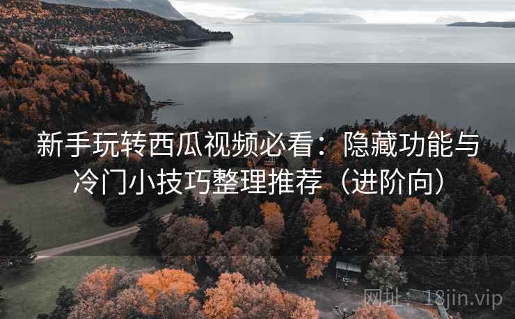 新手玩转西瓜视频必看:隐藏功能与冷门小技巧整理推荐(进阶向) 新手玩转西瓜视频必看:隐藏功能与冷门小技巧整理推荐(进阶向)